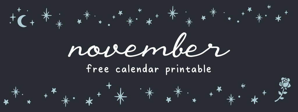 Monthly Calendar Printable 📆