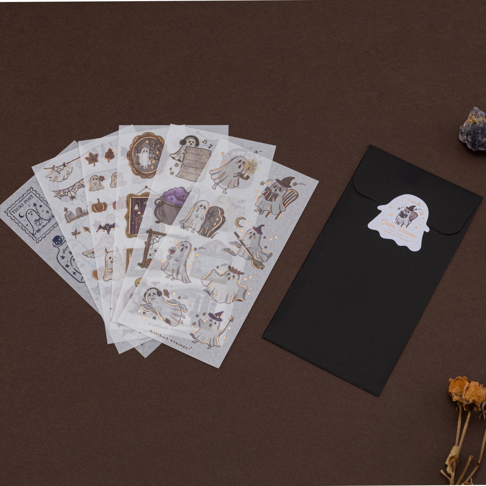 Tsuki ‘Little Ghosts’ Sticker Set ☾
