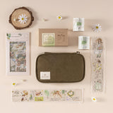 Hinoki - ‘Into the Meadow’ Engraved Wooden Stamp Set