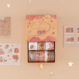 Tsuki ‘Maple Journey’ Washi Tape Set ☾