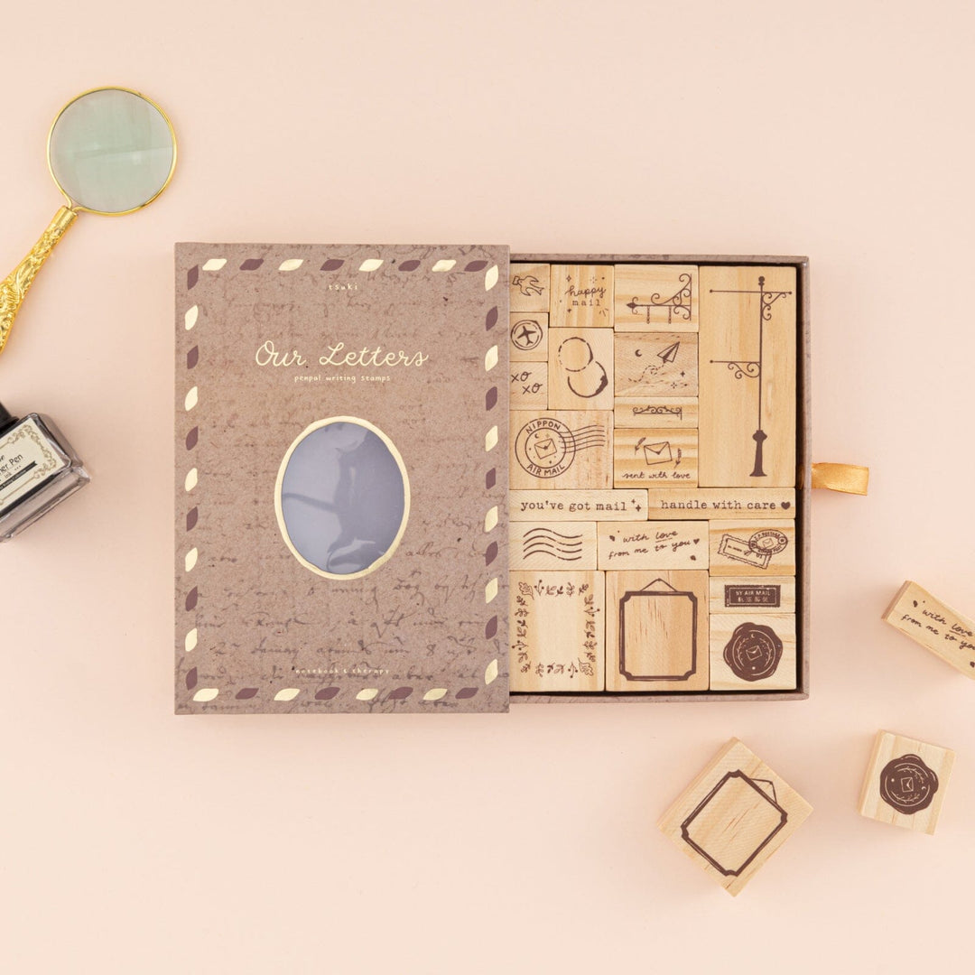 Tsuki ‘Our Letters’ Penpal Stamp Set ☾