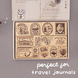 Tsuki ‘Journey in Japan’ Bullet Journal Stamp Set ☾
