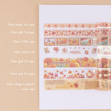 Tsuki ‘Maple Journey’ Washi Tape Set ☾