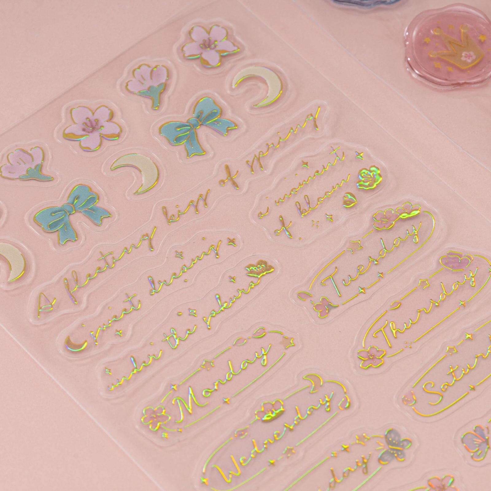 Tsuki ‘Sakura Story’ 3D Sticker Set ☾