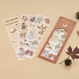 Tsuki ‘Mythical Autumn in Japan’ 3D Foil Sticker Set