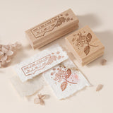 Hinoki - ‘Into the Summer’ Engraved Wooden Stamp Set