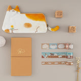 Tsuki ‘Neko Days’ Travel Pen Pouch ☾