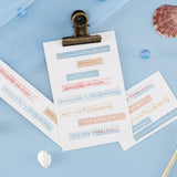Tsuki ‘Otter Friends’ Washi Tape Set ☾