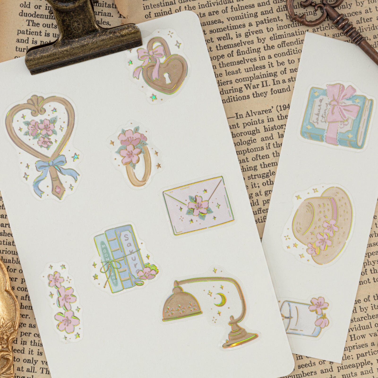 Tsuki ‘Sakura Story’ 3D Sticker Set ☾