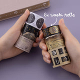 Tsuki ‘Lunar Mystery’ Washi Tape Set ☾