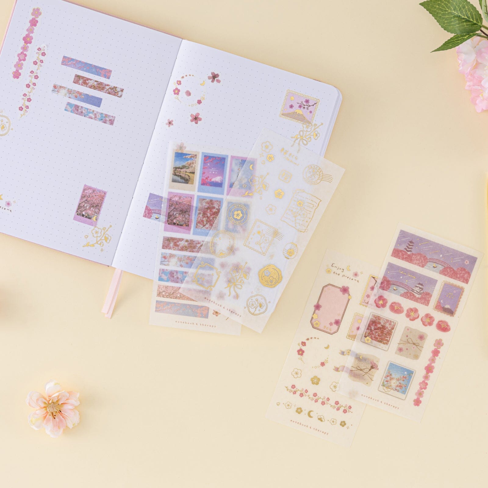 Tsuki ‘Sakura Journey’ Sticker Set ☾