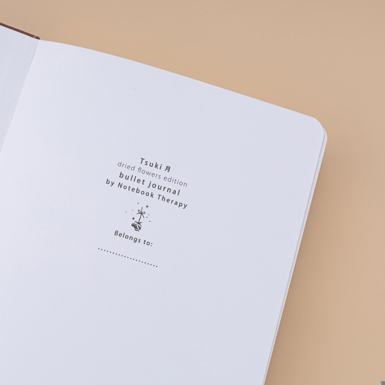 Tsuki ‘Dried Flowers’ Limited Edition Luxury Bullet Journal ☾