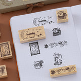 Tsuki ‘Forest Friends’ Bullet Journal Stamp Set ☾