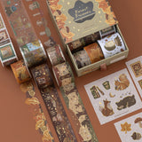 Tsuki ‘Forest Friends’ Washi Tape Set ☾