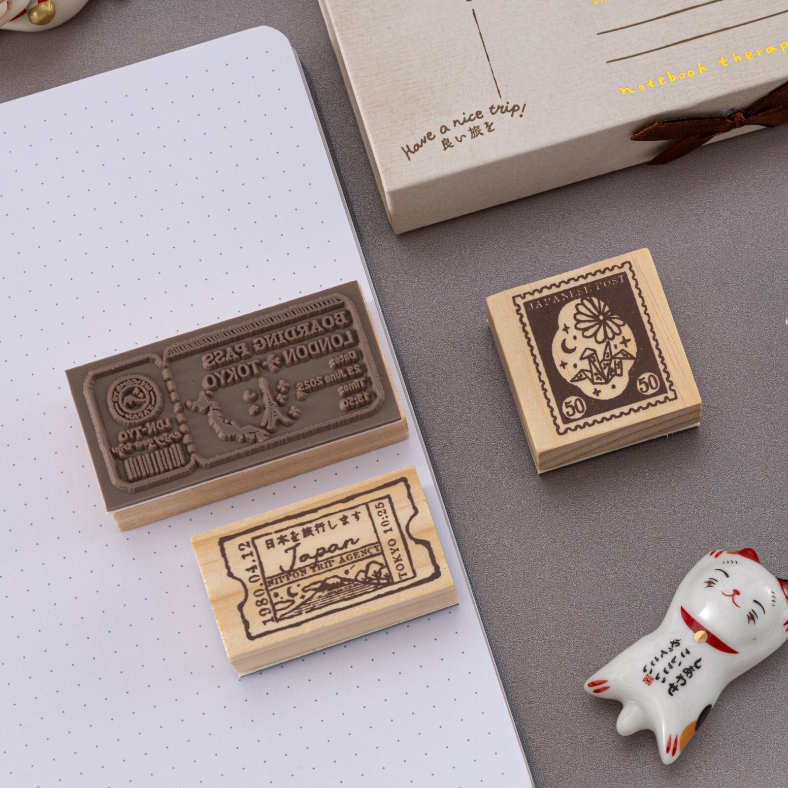 Tsuki ‘Journey in Japan’ Bullet Journal Stamp Set ☾