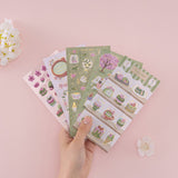 Tsuki ‘Matcha Bloom’ Sticker Set ☾