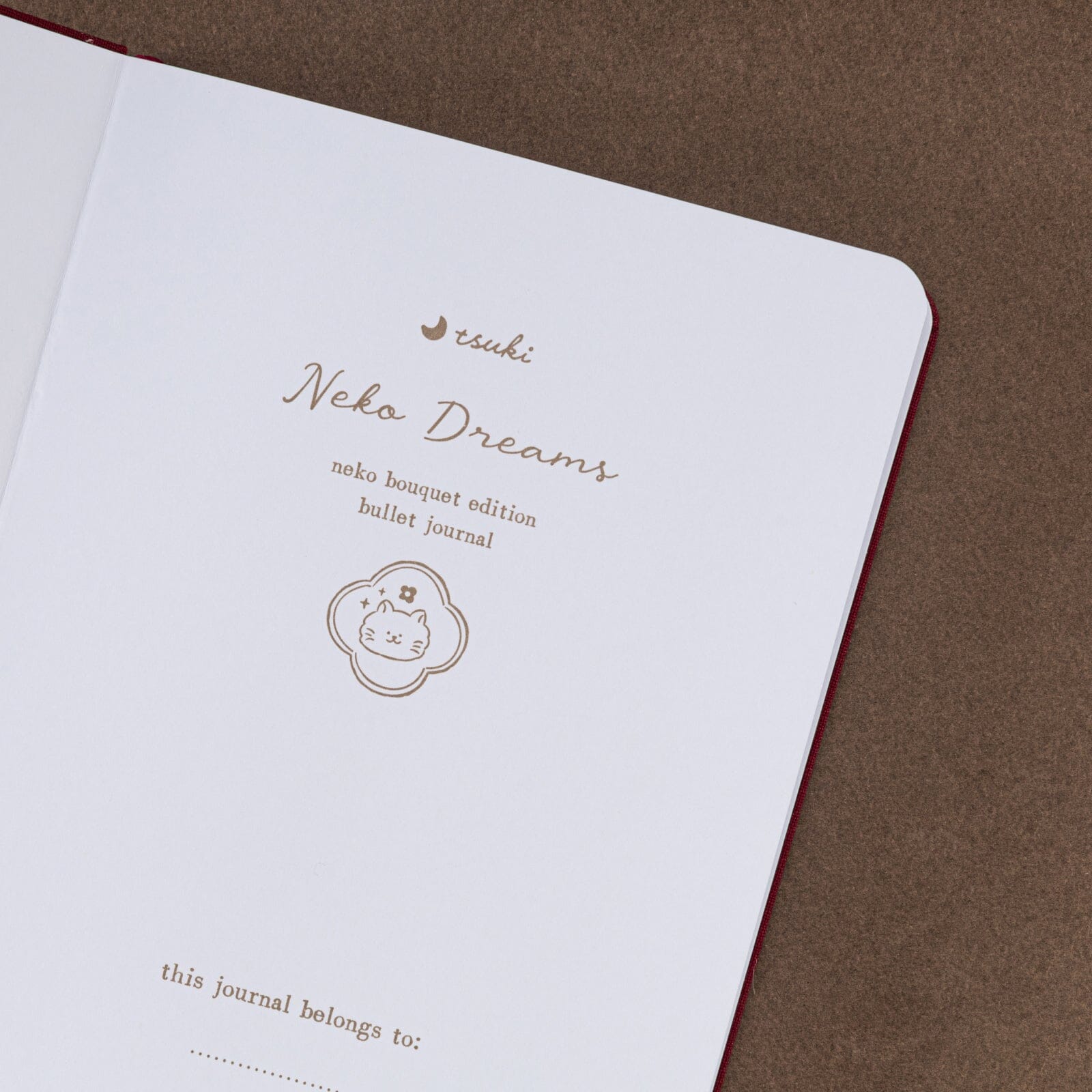 Tsuki ‘Neko Bouquet’ Limited Edition Bullet Journal ☾