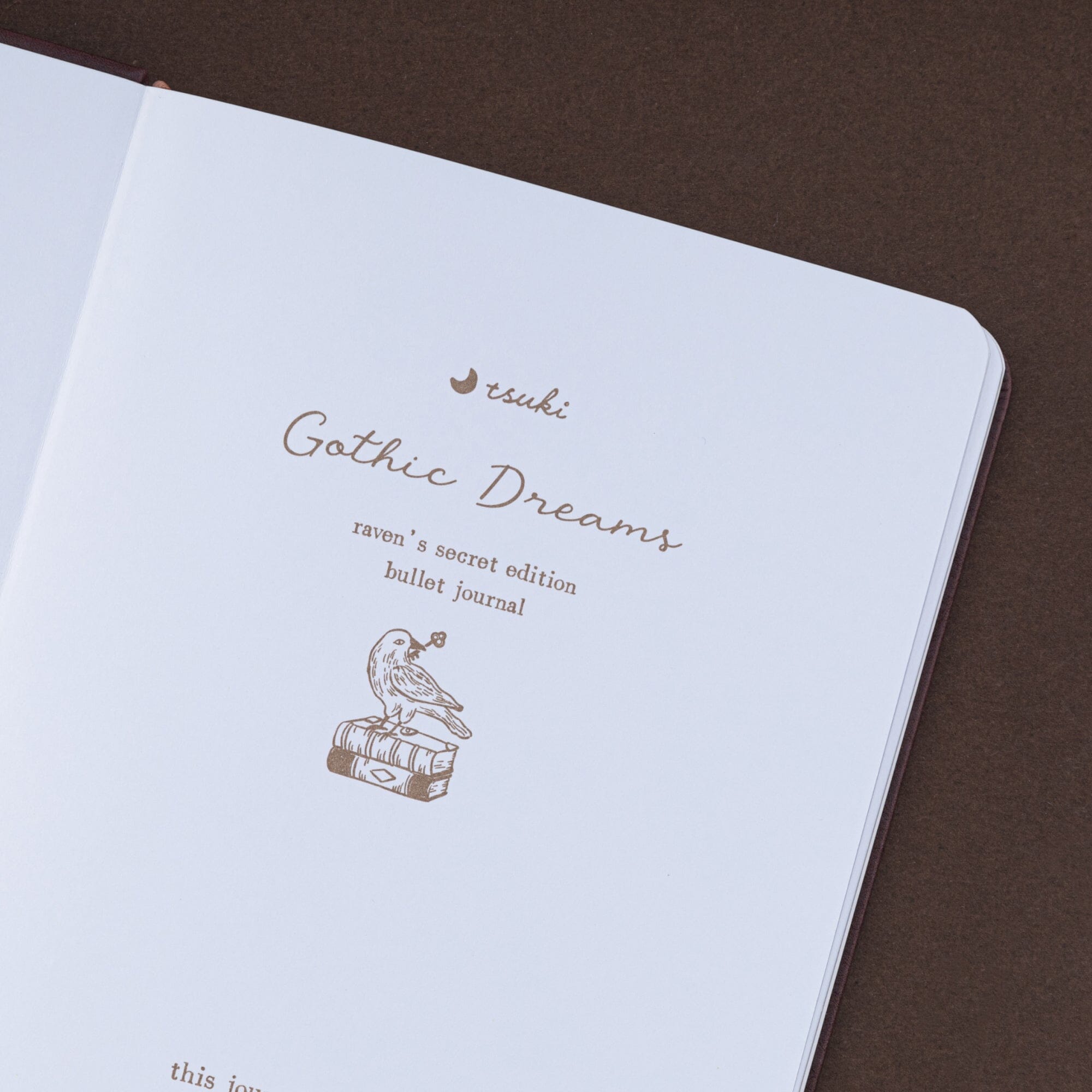 Tsuki ‘Raven’s Secret’ Limited Edition Bullet Journal ☾