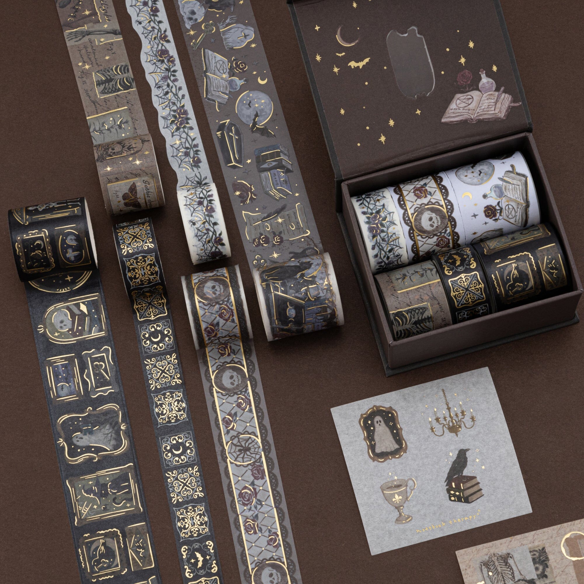 Tsuki ‘Gothic Dreams’ Washi Tape Set ☾