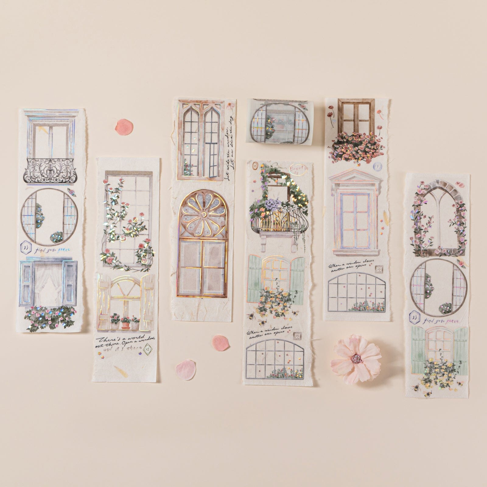 Hinoki - ‘Into the Sky’ PET Decorative Tape Set