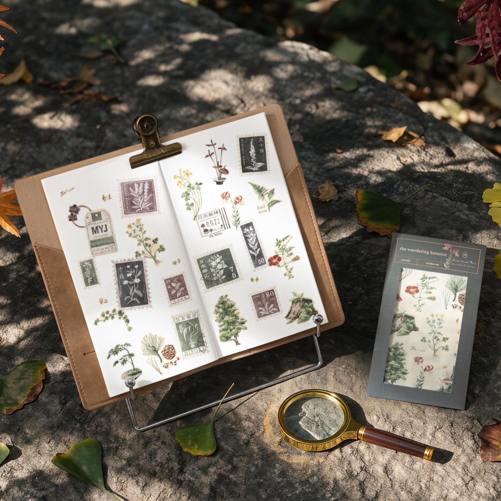 Hinoki - ‘The Wandering Botanist’ Sticker Sheets