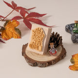 Hinoki - ‘Into the Enchantment’ Engraved Wooden Stamp Set