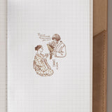 Hinoki - ‘Into the Tea Room’ Print-On Sticker Set