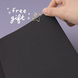 Tsuki ‘Lunar Magic’ Limited Edition Black Page Bullet Journal ☾
