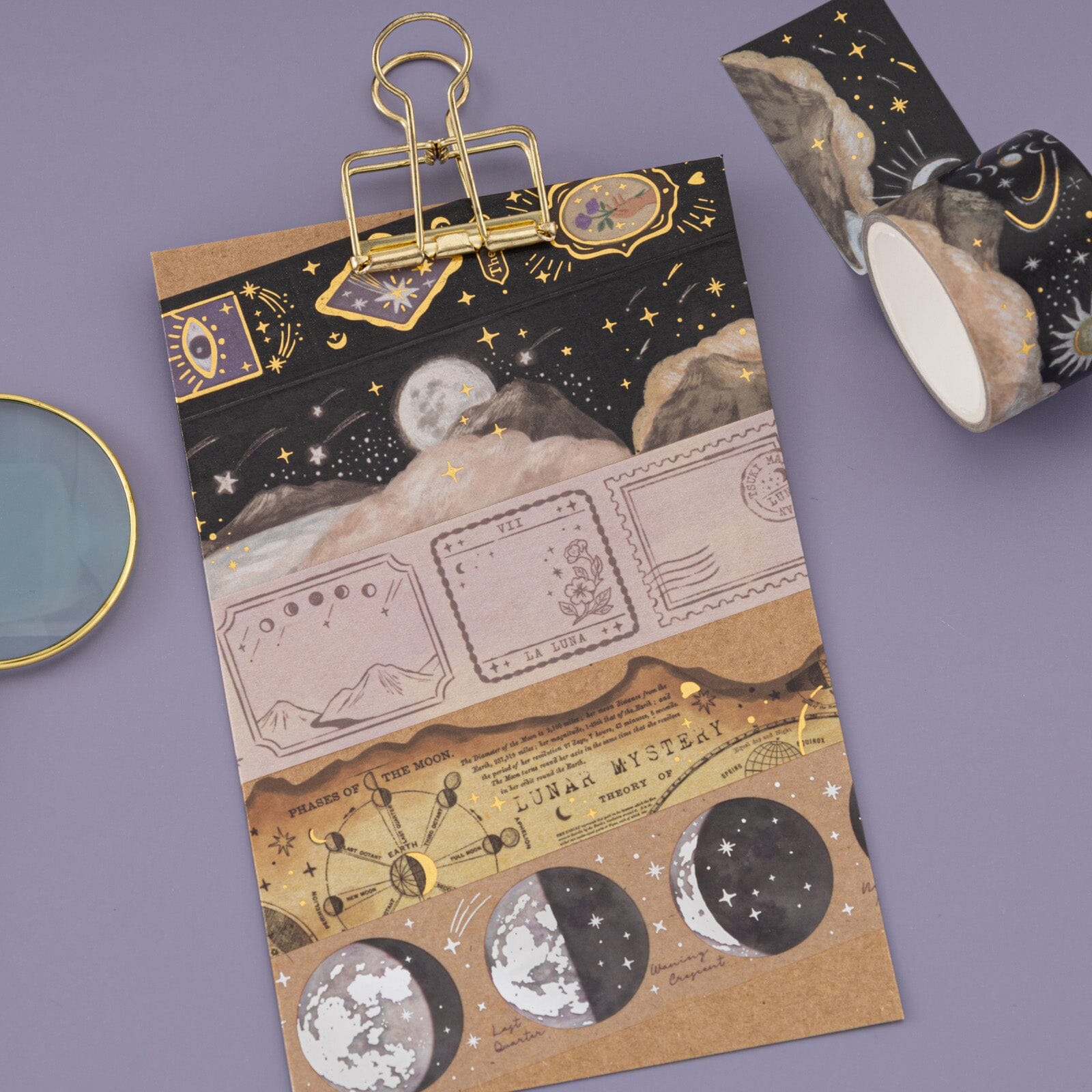 Tsuki ‘Lunar Mystery’ Washi Tape Set ☾