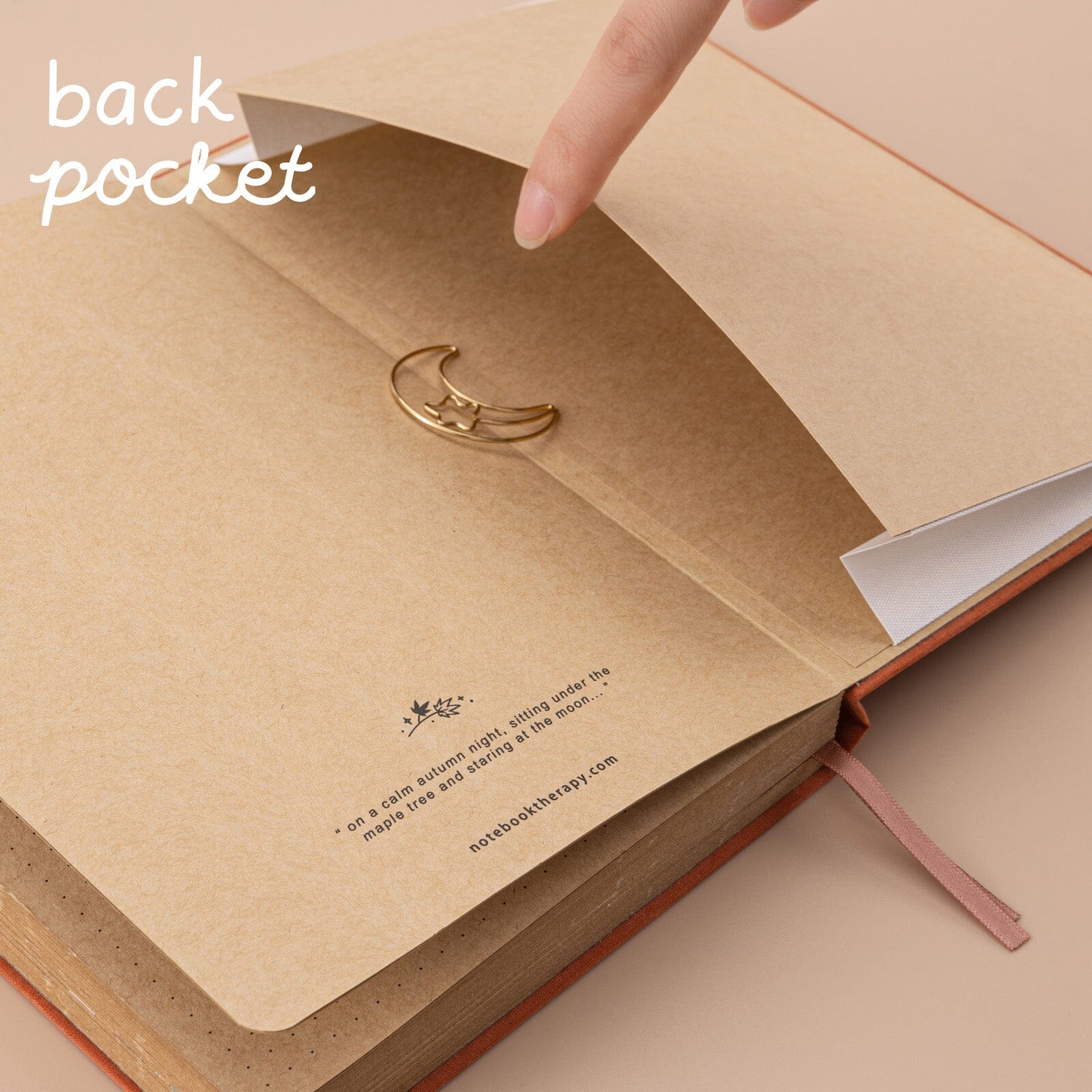 Tsuki ‘Maple Moon’ Kraft Paper Limited Edition Bullet Journal ☾