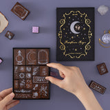 Tsuki ‘Moonflower Magic’ Bullet Journal Stamp Set ☾
