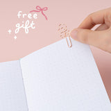 Tsuki ‘Sakura Mint’ A6 Travel Notebook ☾