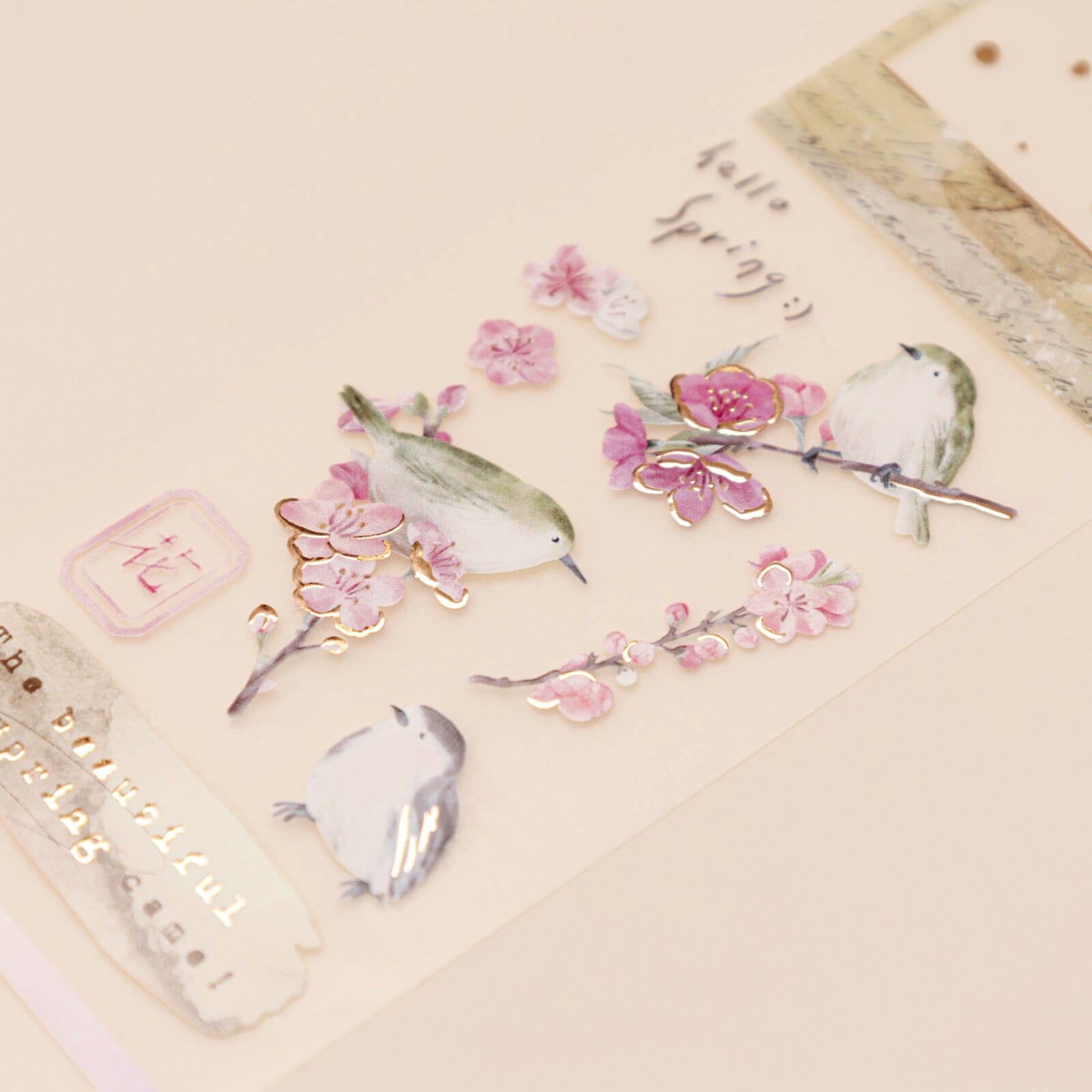 Hinoki - ‘Into the Song’ Decorative PET Tape Set