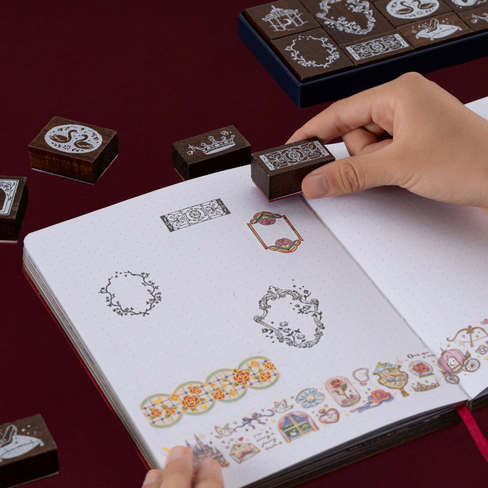 Tsuki ‘Once Upon a Time’ Bullet Journal Stamp Set ☾