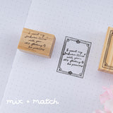 Tsuki ‘Sakura Days’ Bullet Journal Stamp Set ☾