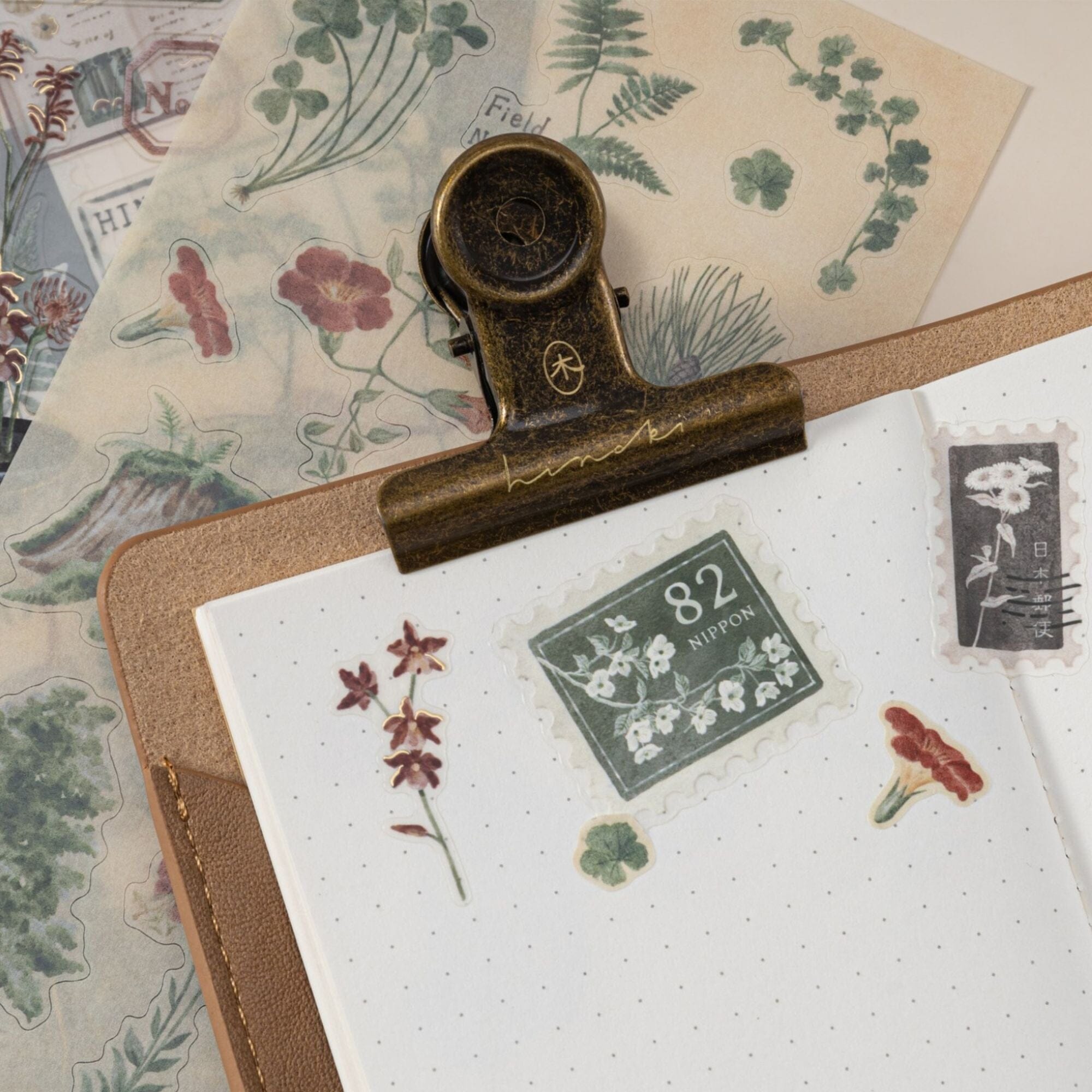 Hinoki - ‘The Wandering Botanist’ Sticker Sheets