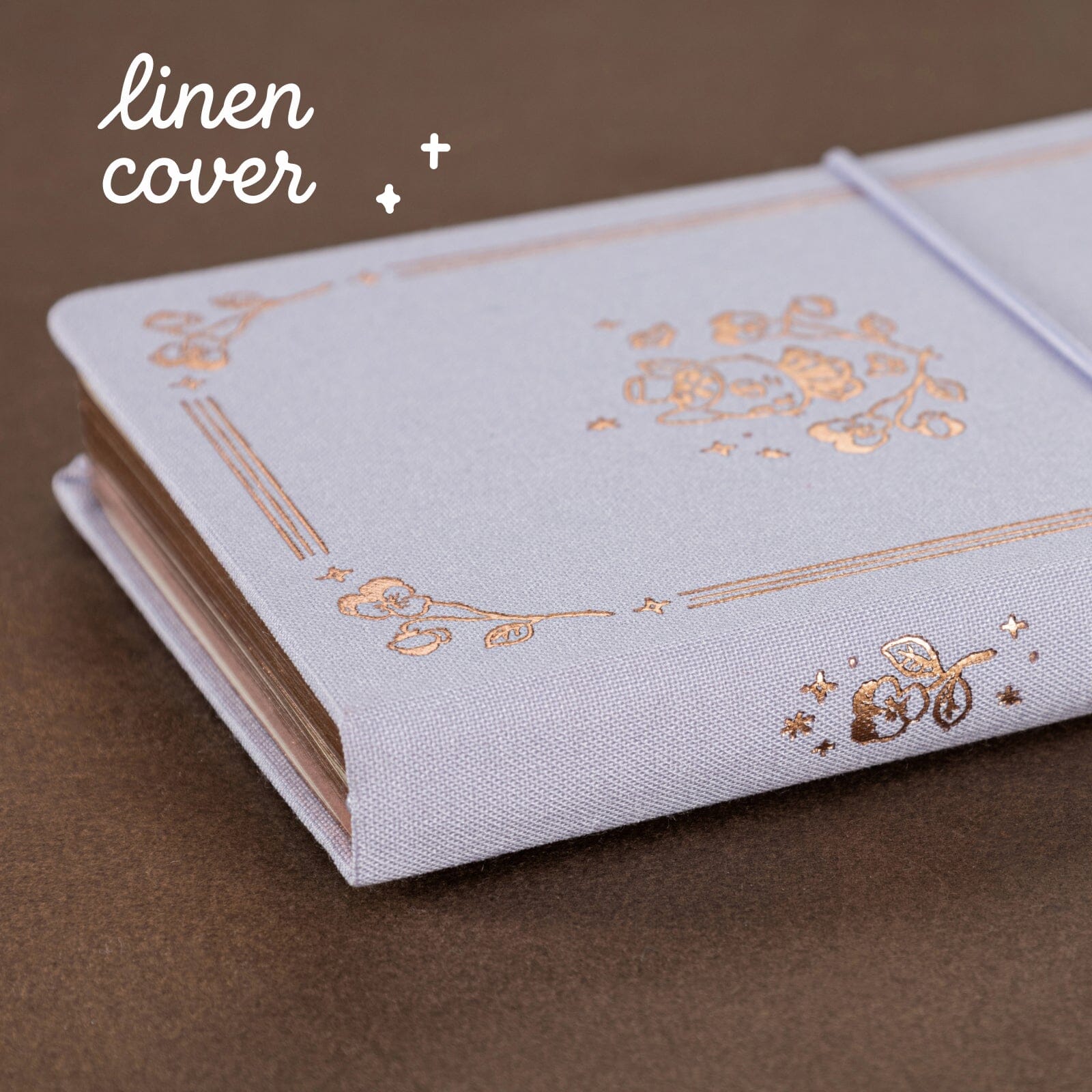 Tsuki ‘Neko Pansy’ Limited Edition Luxury Travel Notebook ☾