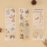 Tsuki ‘Mythical Autumn in Japan’ 3D Foil Sticker Set