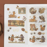 Tsuki ‘Forest Friends’ Sticker Set ☾