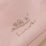 Hinoki - Pink Canvas Travel Pouch