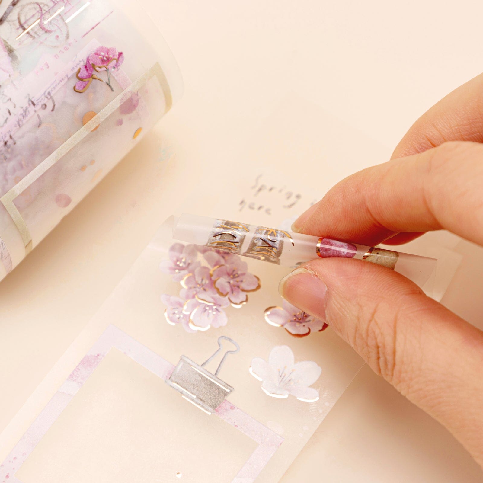 Hinoki - ‘Into the Song’ Decorative PET Tape Set