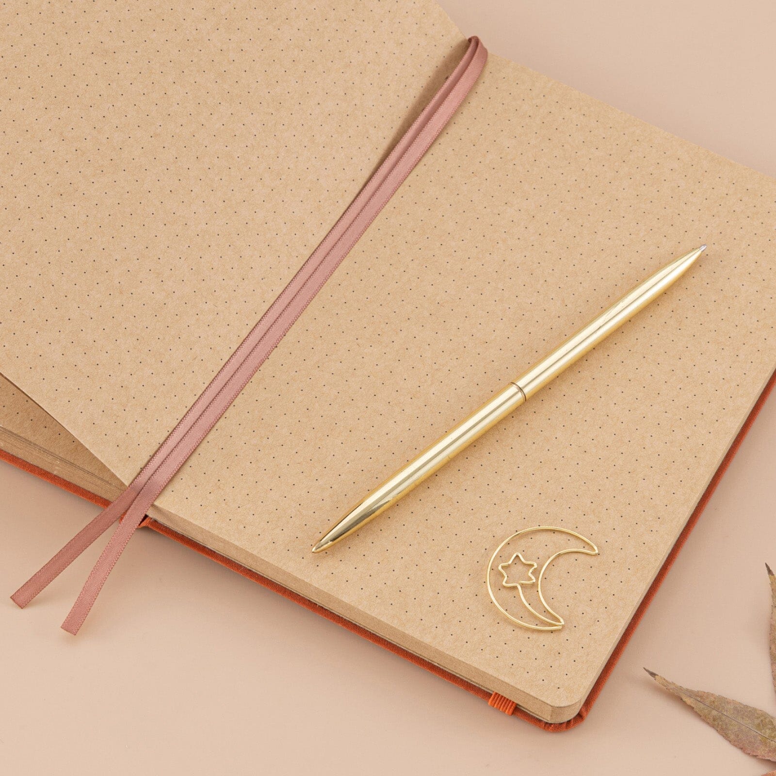 Tsuki ‘Maple Moon’ Kraft Paper Limited Edition Bullet Journal ☾