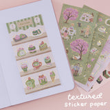 Tsuki ‘Matcha Bloom’ Sticker Set ☾