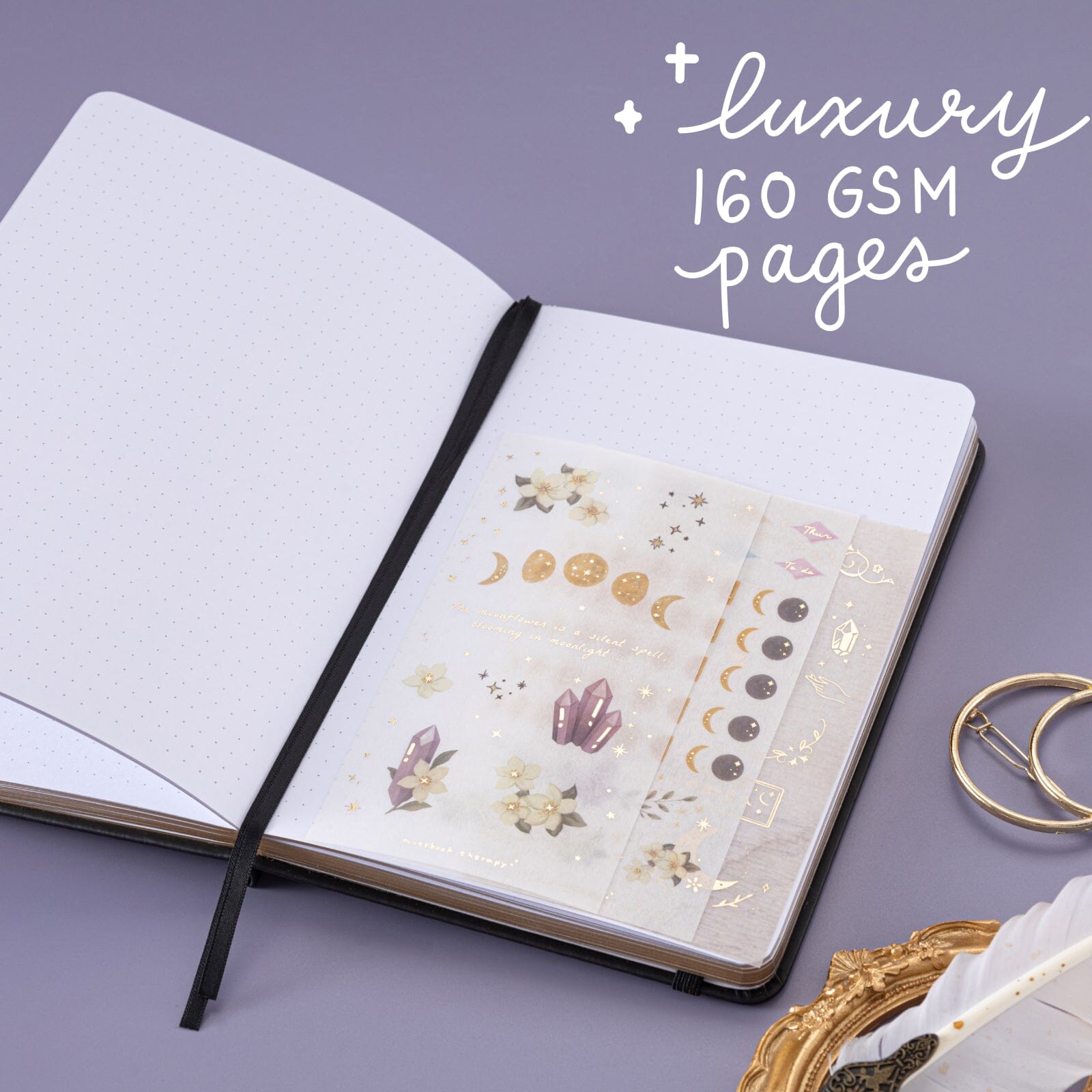 Tsuki ‘Lunar Bloom’ Collector's Edition 2026 Moon Planner Bullet Journal ☾
