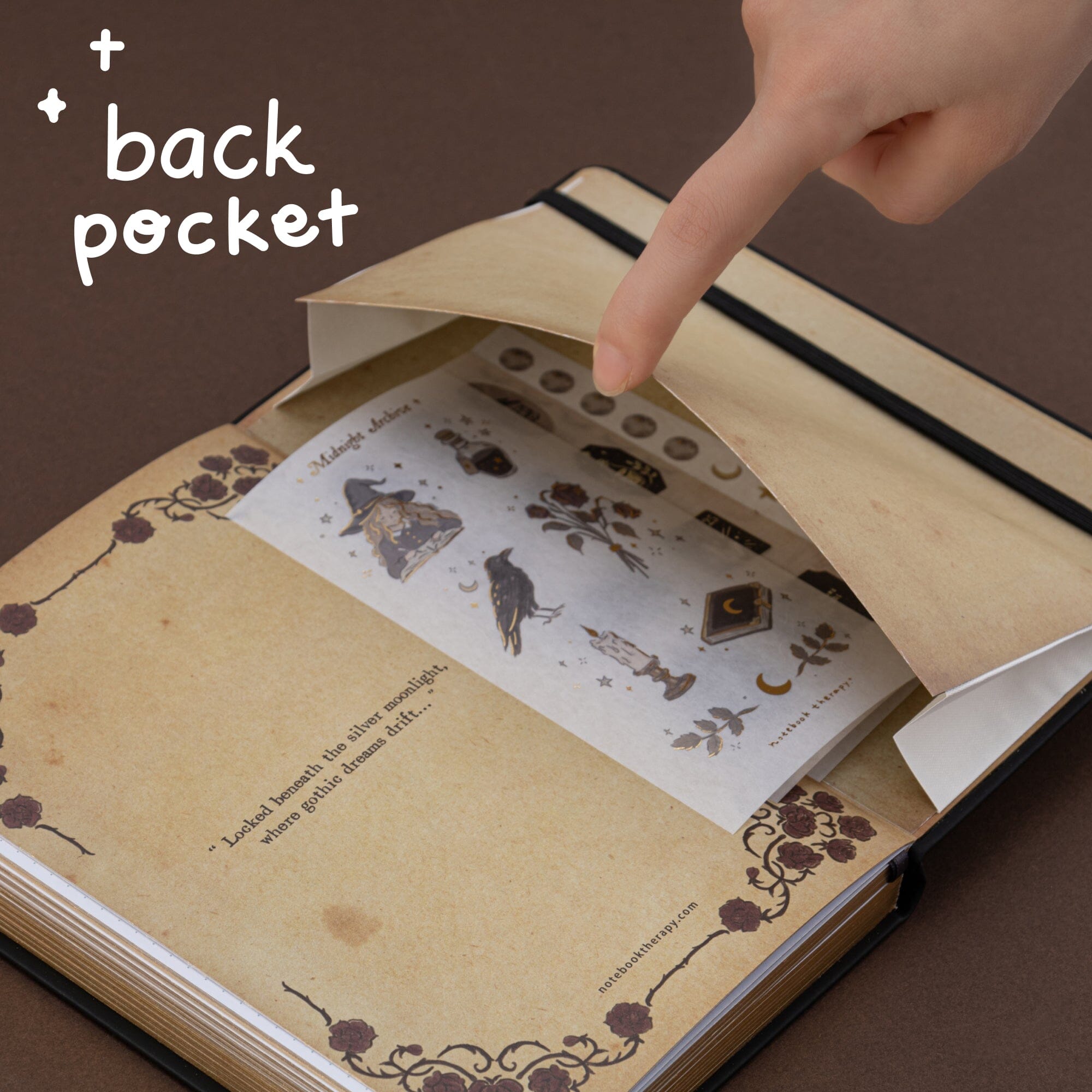 Tsuki ‘Midnight Archive’ Collector's Edition 2027 Moon Planner Bullet Journal ☾
