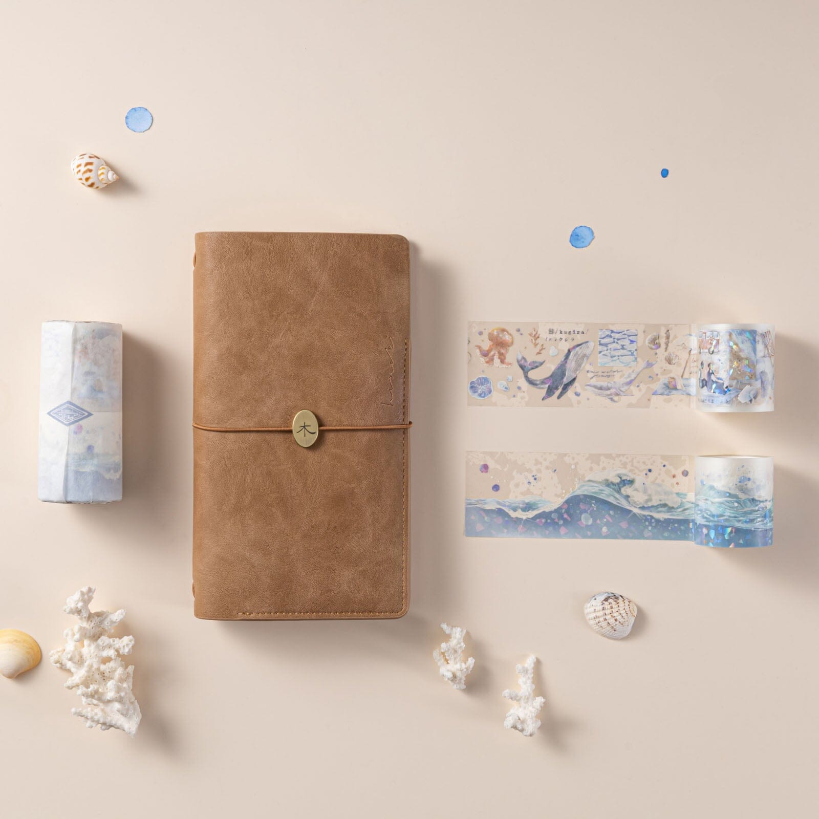 Hinoki - ‘Into the Wave’ Decorative PET Tape Set