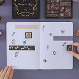 Tsuki ‘Moonflower Magic’ Bullet Journal Stamp Set ☾