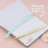 Tsuki ‘Sakura Mint’ A6 Travel Notebook ☾