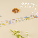 Tsuki ‘Summer in Italy’ Washi Tape Set ☾