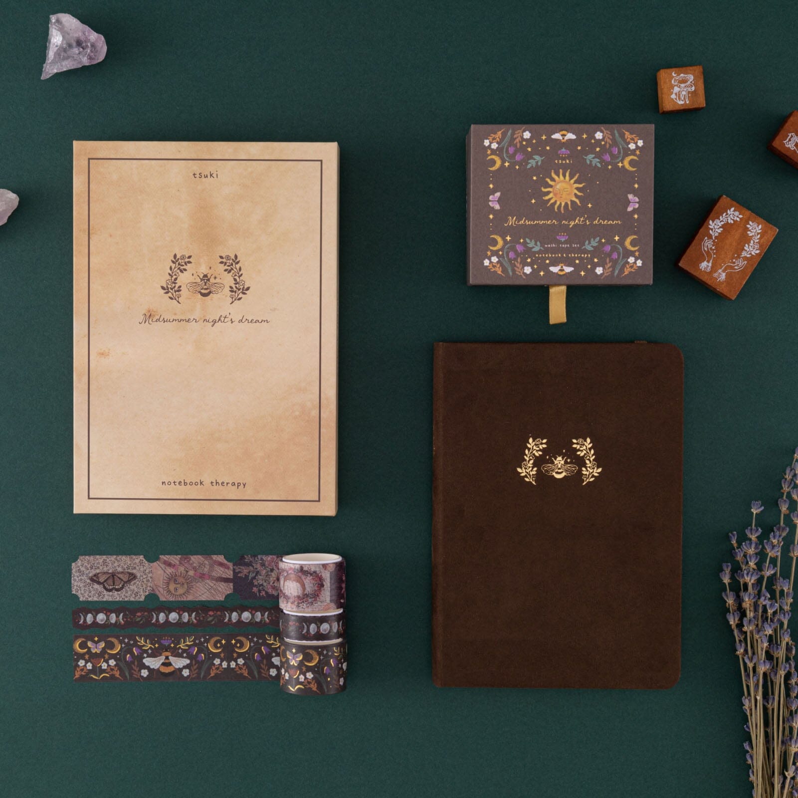 Tsuki ‘Honey Bee’ Limited Edition Luxury Bullet Journal ☾